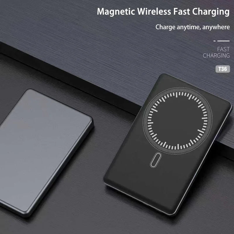 50000mAh Power Bank For iPhone 17 16 Pro Max Magnetic Wireless 22.5W Ultra Capacity Super Fast Charging Power Bank 2025
