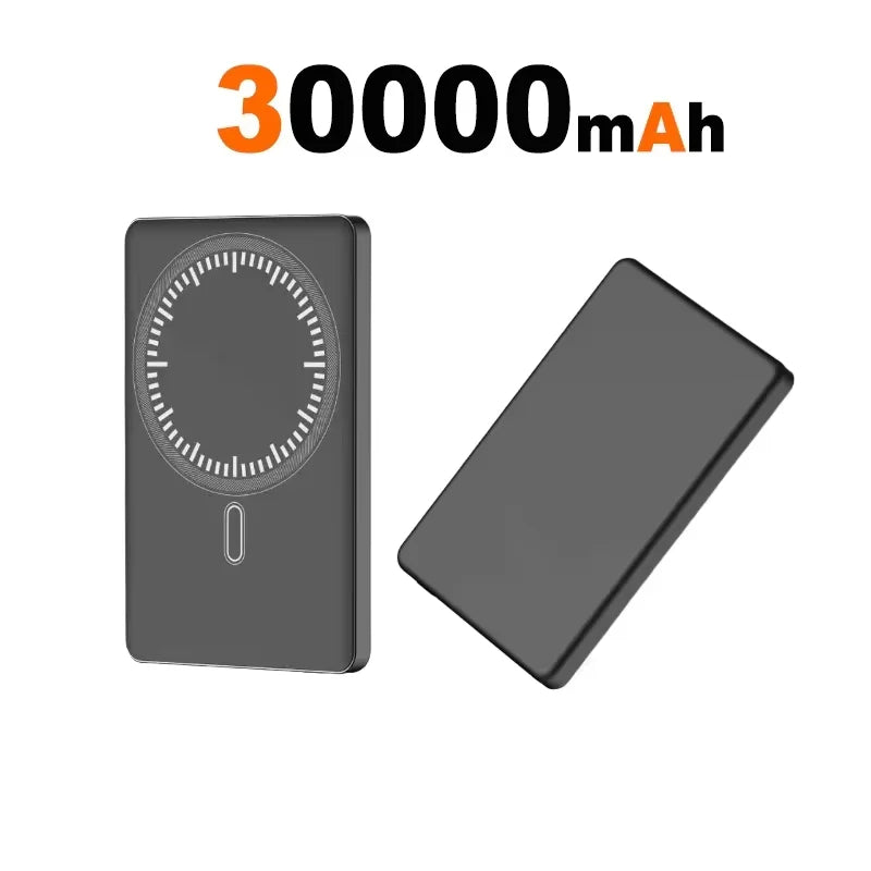 50000mAh Power Bank For iPhone 17 16 Pro Max Magnetic Wireless 22.5W Ultra Capacity Super Fast Charging Power Bank 2025