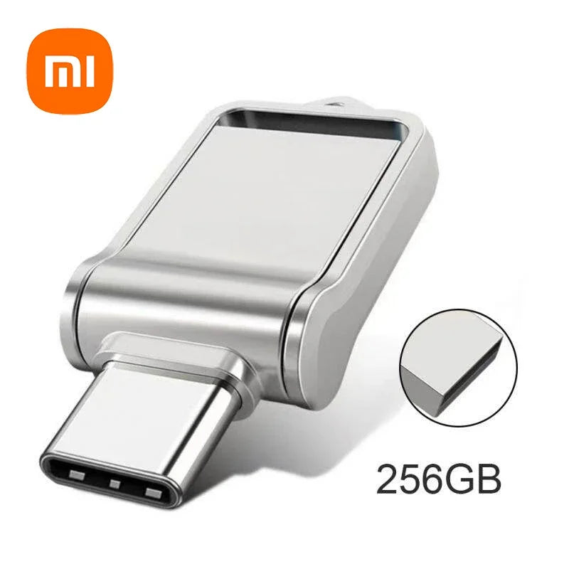 Xiaomi 2TB USB 3.2 Flash Drive High Speed Type-C Interface Dual-Use Flash Memory 512GB 1TB Stick For Phone Windows 11 Computer