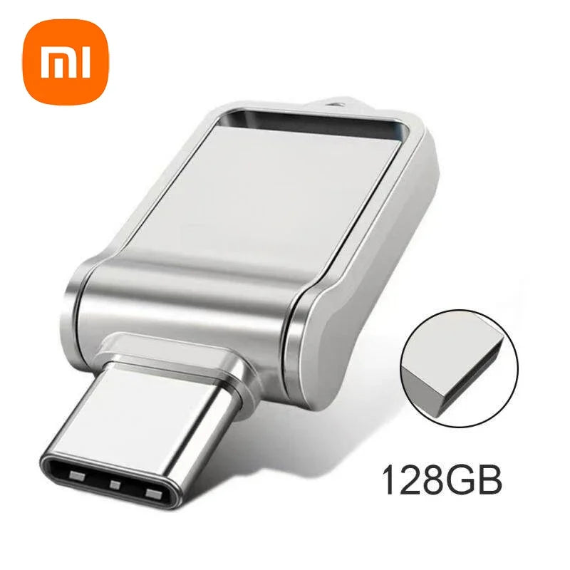 Xiaomi 2TB USB 3.2 Flash Drive High Speed Type-C Interface Dual-Use Flash Memory 512GB 1TB Stick For Phone Windows 11 Computer