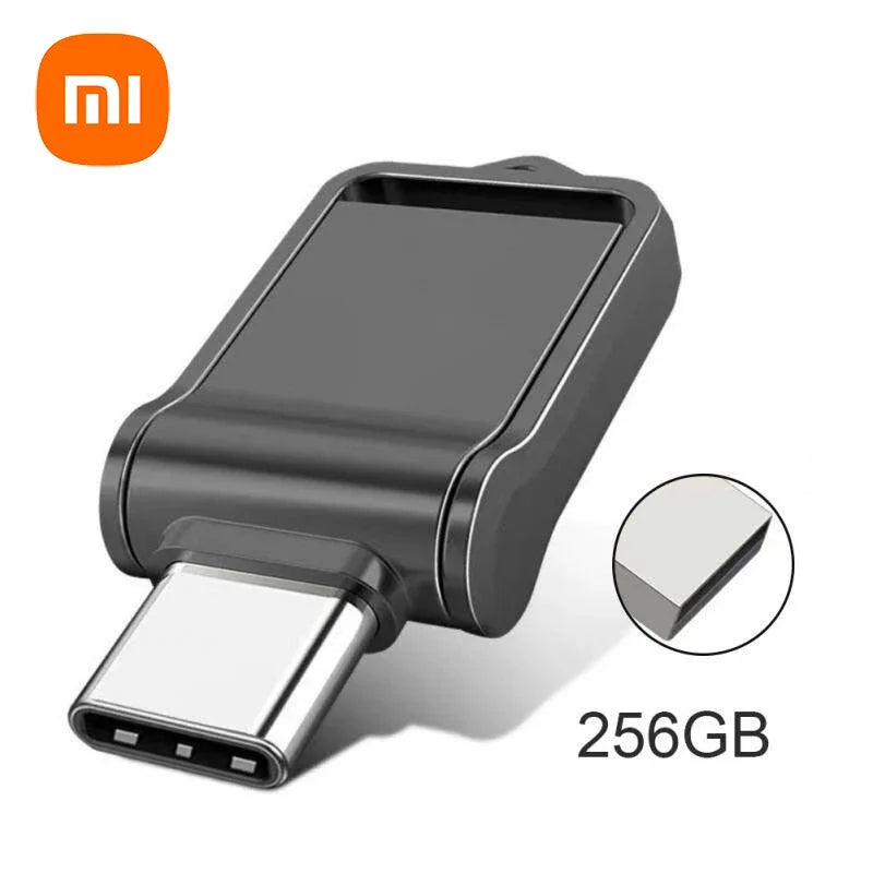 Xiaomi 2TB USB 3.2 Flash Drive High Speed Type-C Interface Dual-Use Flash Memory 512GB 1TB Stick For Phone Windows 11 Computer