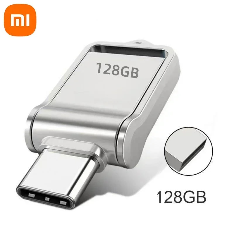 Xiaomi 2TB USB 3.2 Flash Drive High Speed Type-C Interface Dual-Use Flash Memory 512GB 1TB Stick For Phone Windows 11 Computer