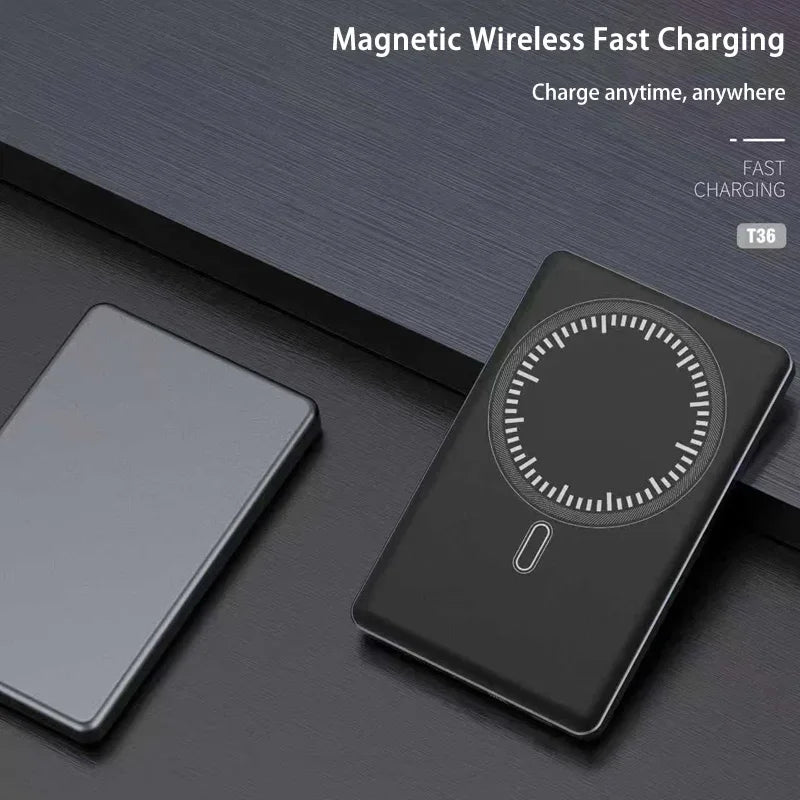 50000mAh Power Bank For iPhone 17 16 Pro Max Magnetic Wireless 22.5W Ultra Capacity Super Fast Charging Power Bank 2025